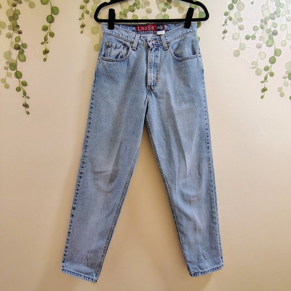 Y2K Levi’s Silvertab Loose Jeans 29x31.5 Vintage 90s Made USA Light Wash